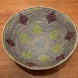 Navajo weaved vintage basket